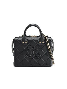 Chanel Shoulder Bag Small Vanity Case